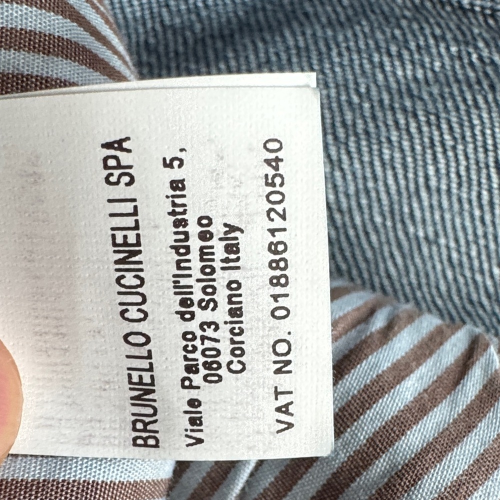 Brunello Cucinelli Leisure Fit Jeans, made in Italy, EU size 50, appr. 33-34/30 - Picture 12 of 16